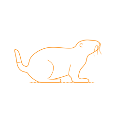 Animals Rodents Black Tailed Prairie Dog Sticker Svg Vector, Free Vectors File